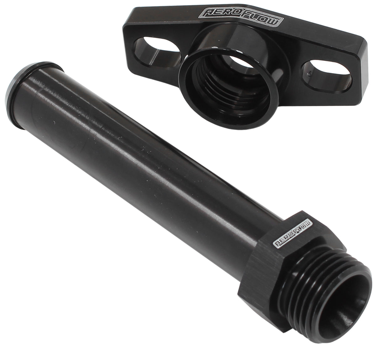 Turbo Drain Adapter 16mm Barb 38-44mm Centre Length 100mm AF463-09 - Aeroflow