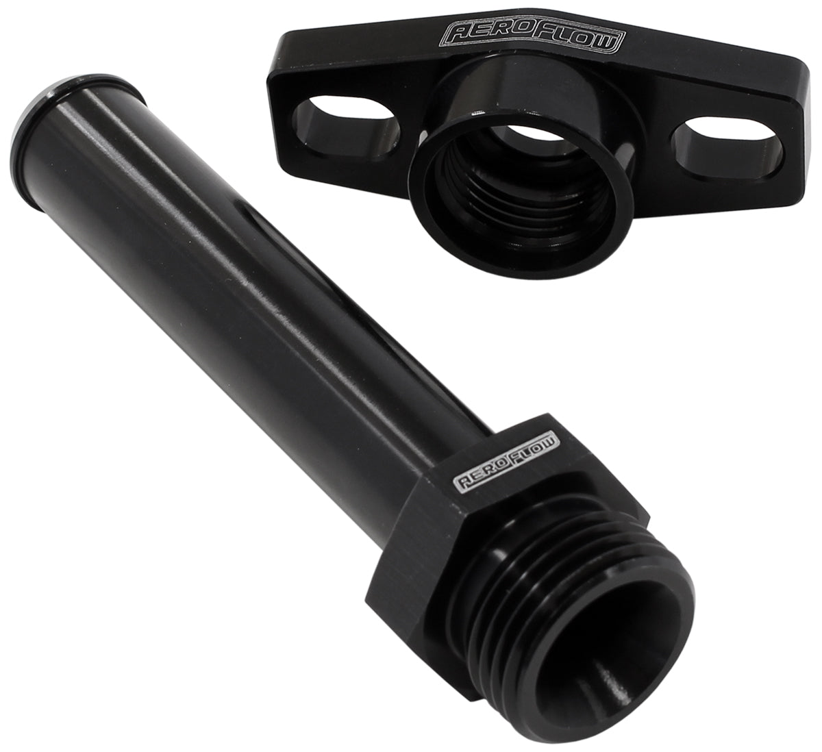 Turbo Drain Adapter 19mm Barb 38-44mm Centre Length 100mm AF463-13 - Aeroflow