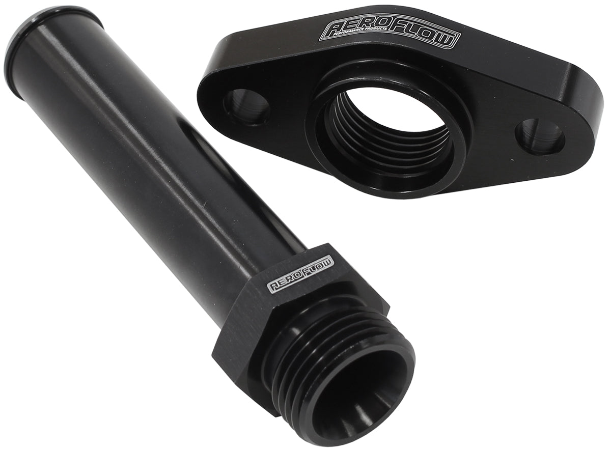 Turbo Drain Adapter 19mm Barb 51mm Centre Length 100mm AF463-17 - Aeroflow
