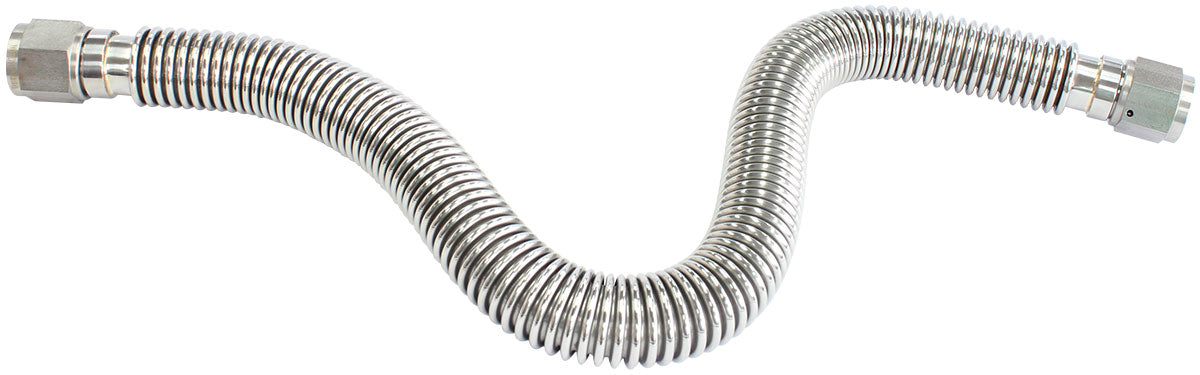Flexible Turbo Drain Hose S/S Female 2 x -10AN 650mm Long AF463-39 - Aeroflow