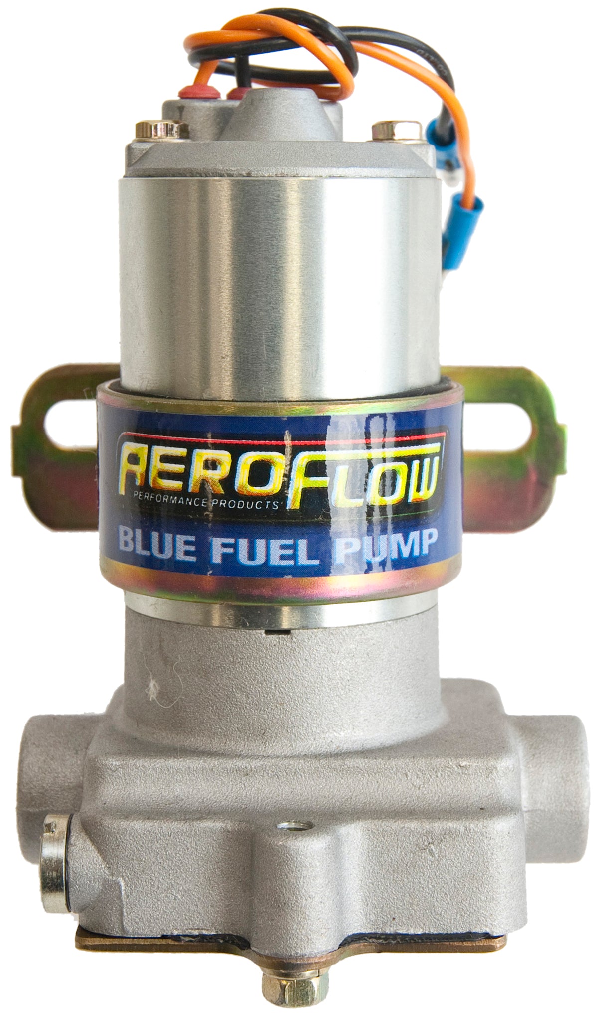 Blue Fuel Pump 14 PSI 110 Gph 3/8" Barb Or F/Male 3/8" NPT AF49-1009 - Aeroflow