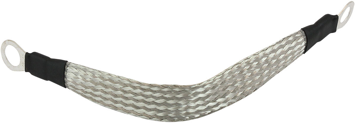 Earth Strap 200mm Long Ground Alternator 5/16" 3/8" Eyelet AF49-1092 - Aeroflow