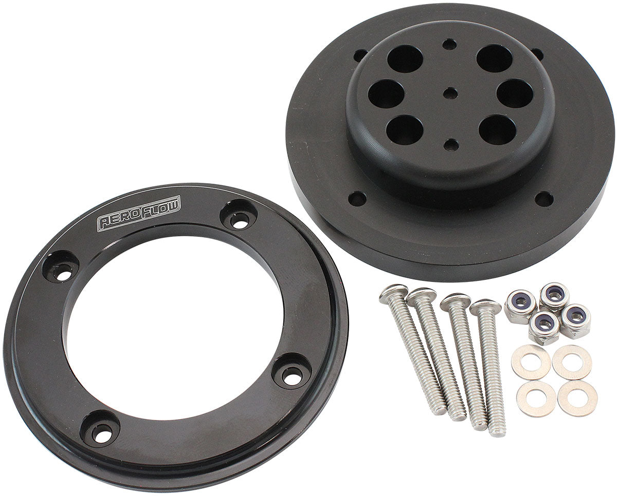 Ignition Wire 6 Cylinder Fire Wall Grommet Kit Spark Plug Lead - AF49-1217 Blk AF49-1217BLK - Aeroflow