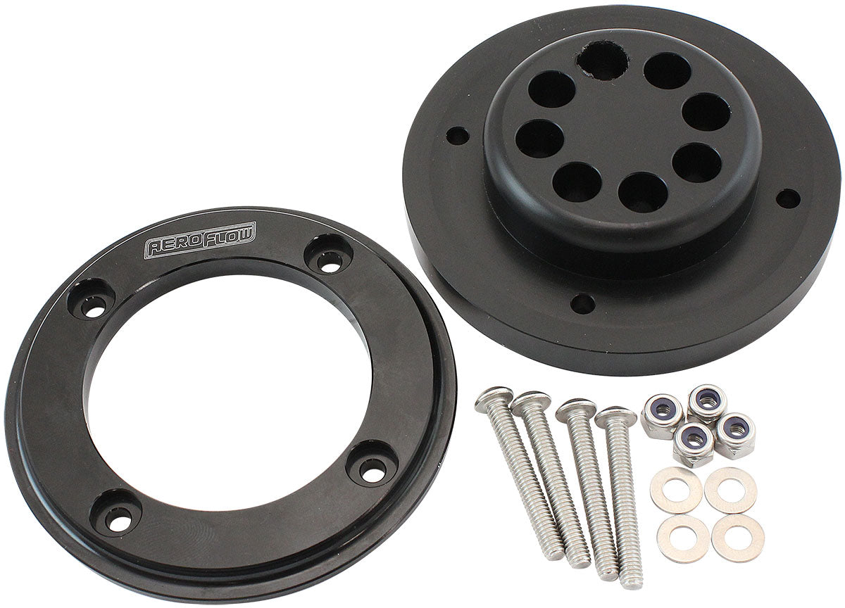 Ignition Wire 8 Cylinder Fire Wall Grommet Kit Spark Plug Lead - AF49-1218 Blk AF49-1218BLK - Aeroflow