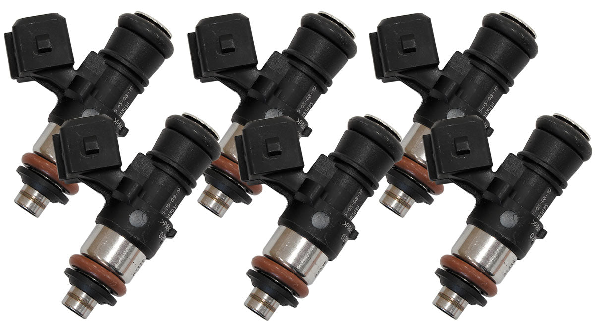 Bosch 1462CC Fuel Injectors 6 Match Set Flowed 0280158333 Short Jetronic AF49-1908-6 - Aeroflow