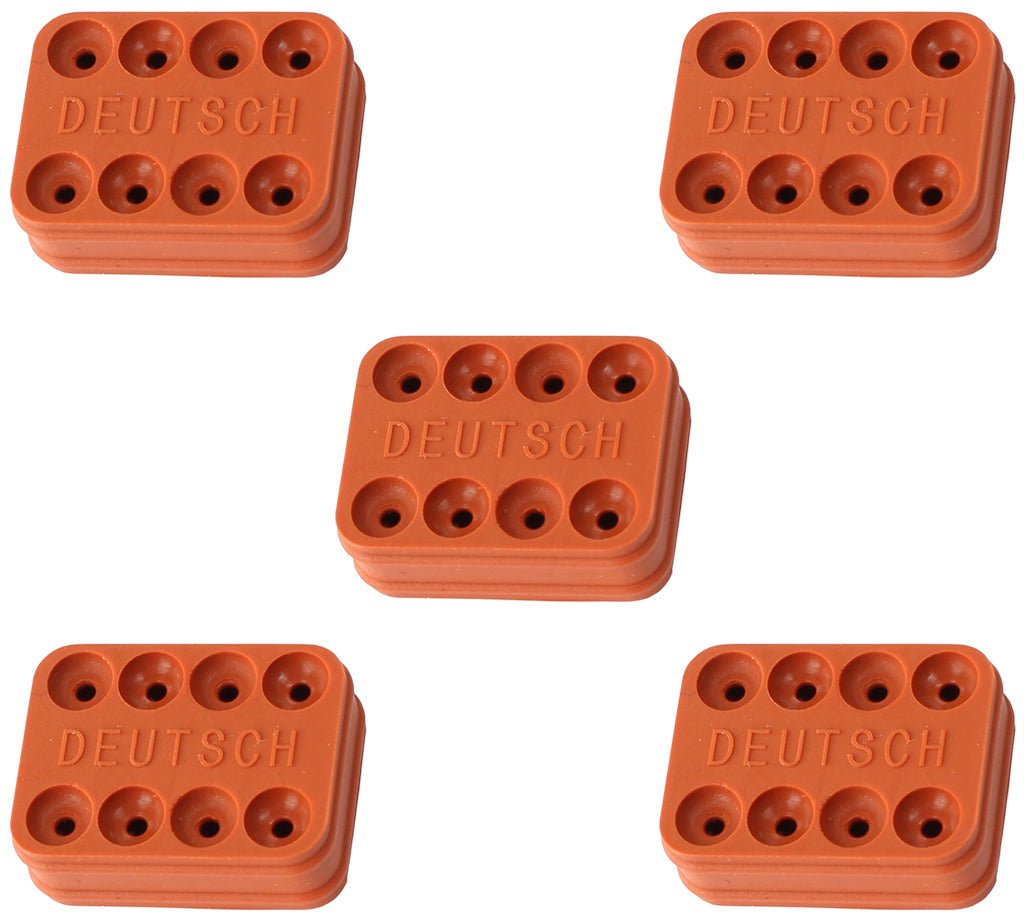 Weathertight Wire Seal 8 Pin Pack Of 5 Deutsch AF49-9043 - Aeroflow