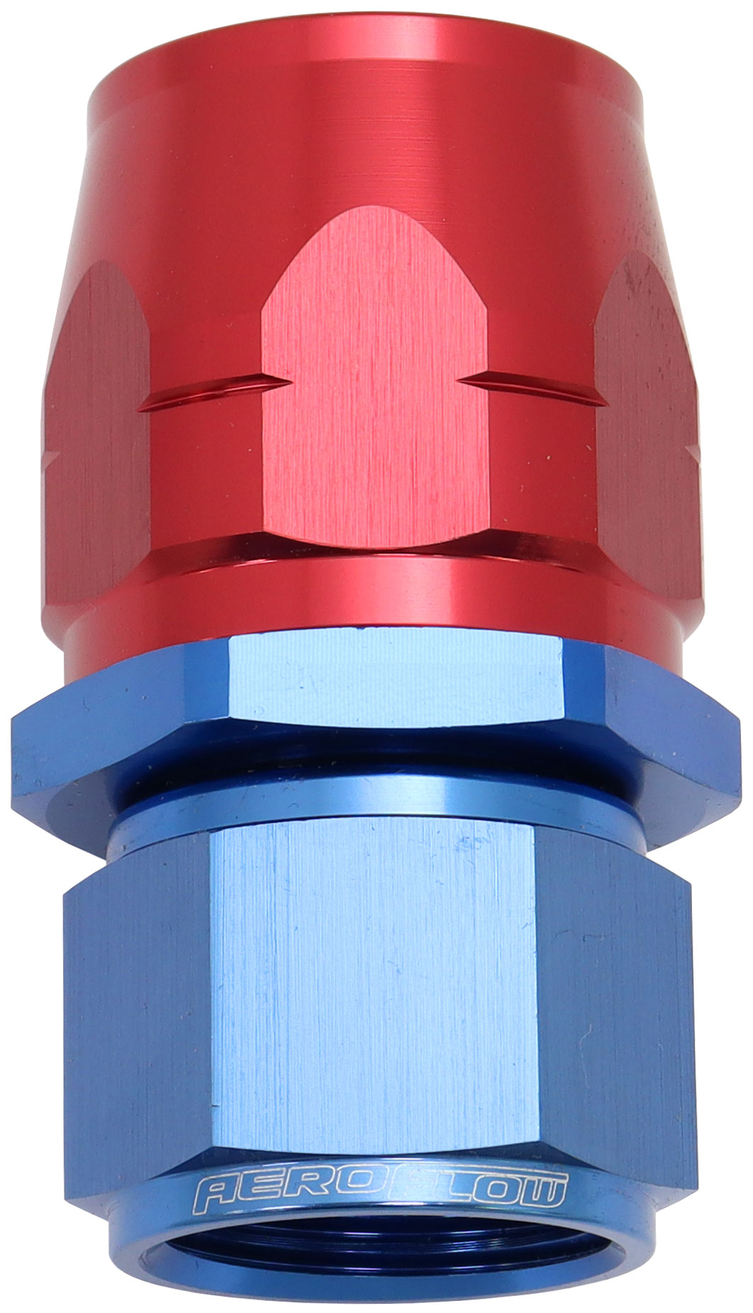 Stepped Straight End -16 Hose To -12AN Expander Hose End Blu AF501-16-12 - Aeroflow