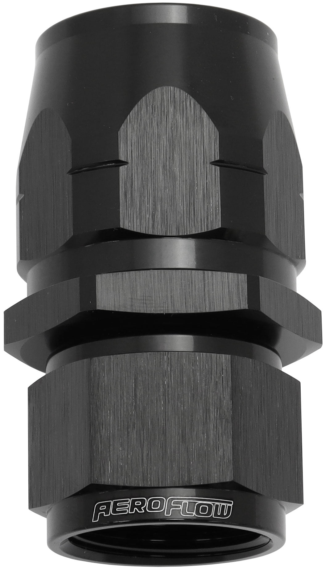 Stepped Straight End -16 Hose To -12AN Expander Hose End Bla AF501-16-12BLK - Aeroflow