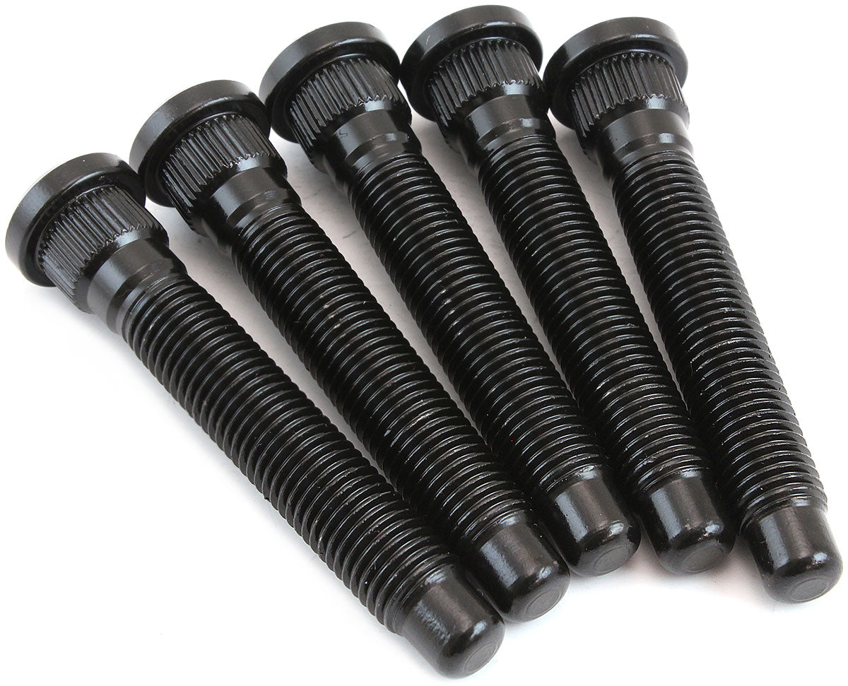 M12 x 1.50m Wheel Studs 0.565" Knurl 76.2mm UHL 5 Pack Evo AF5071-1009 - Aeroflow