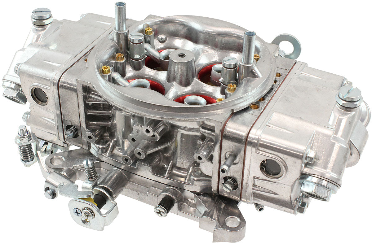 Race 650cfm Carburettor Double Pumper No Choke Mech Secondari AF5112-3650 - Aeroflow