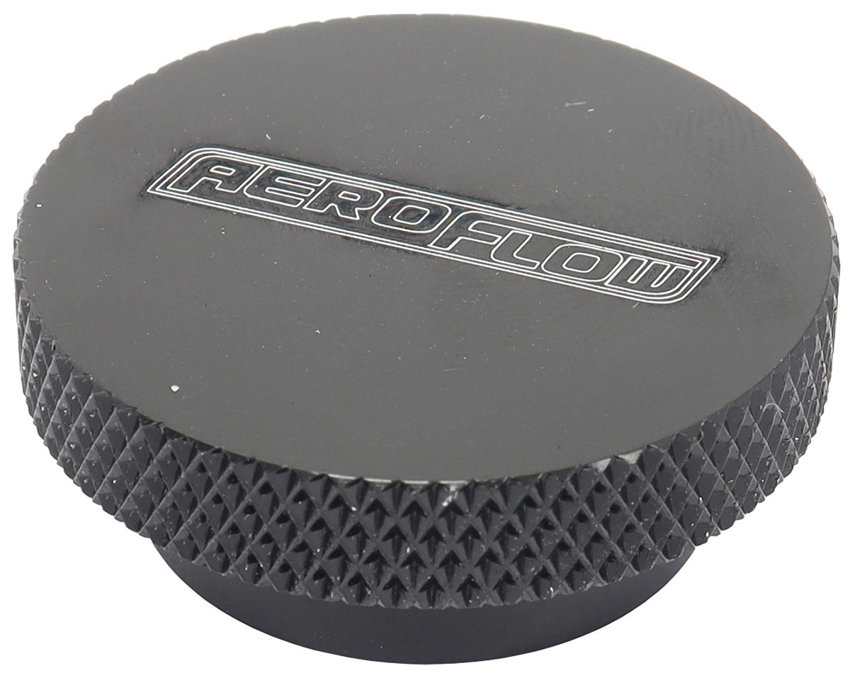 Air Cleaner Nut 5/16" Black Low Profile Tall Step 5/16-18" AF55-1010BLK - Aeroflow