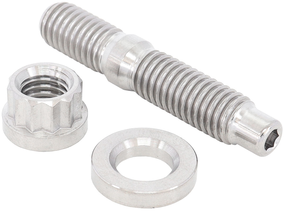 M8 Titanium Stud Washer Nut Kit M8 x 1.25mm Header Bolt AF55-2000 - Aeroflow