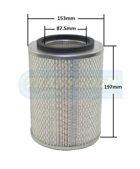 Air Filter (Hda5731) Mazda Ezyloader 82-83/Ford Econovan 82-84 AF5731 - Transgold | Universal Auto Spares