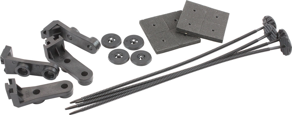 Mounting Kit 16" Brushless Fanelectric Replacement Straight Feet Ties AF59-1116 - Aeroflow