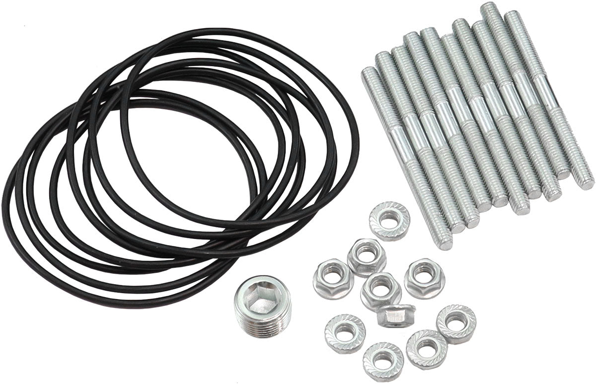 Hi Rise Non EFI GM LS Base Modular Intake Mani Cathedral Port Natural AF6079-5002 - Aeroflow