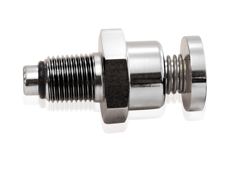 Blower Pressure Relief Valve Silver 7/16" Thread AF620-04S - Aeroflow