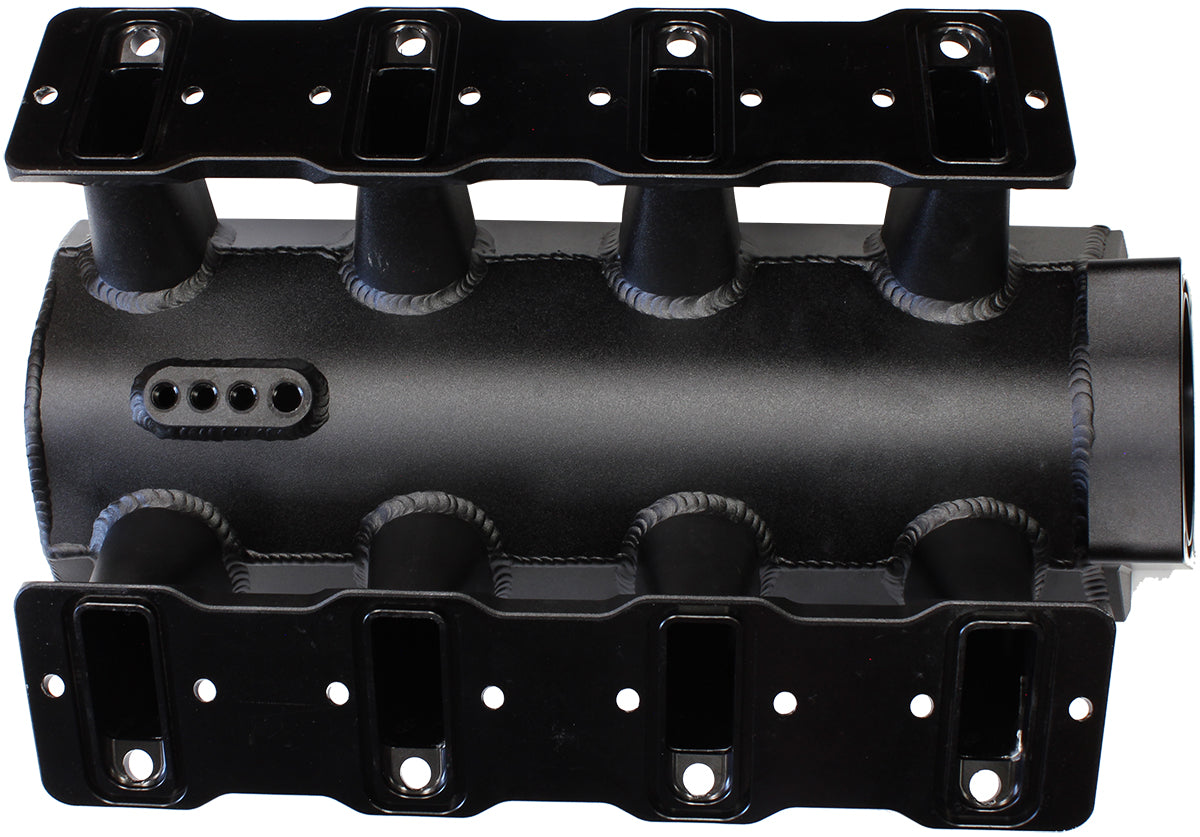 GM LS1 LS2 Intake Manifold Fab Sheet Metal Angled 102mm AF6233-5000 - Aeroflow