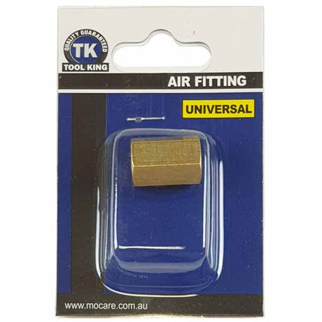 Universal Fitting 1/4" Female Double End Hex Air Fitting - Tool King
