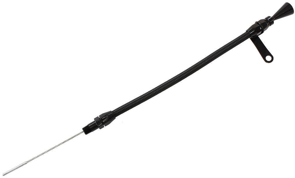 1/4" NPT Universal Dipstick Black, 20.75" OAL Can Be Cut AF64-2123BLK - Aeroflow