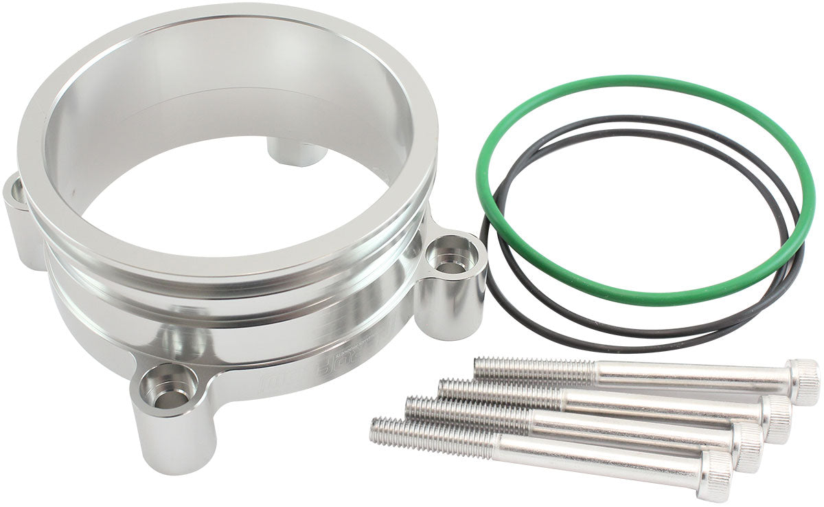 Bosch DBW 68mm Throttle Adapt Intercooler Clamp 3 Inch Silve AF64-2141 - Aeroflow