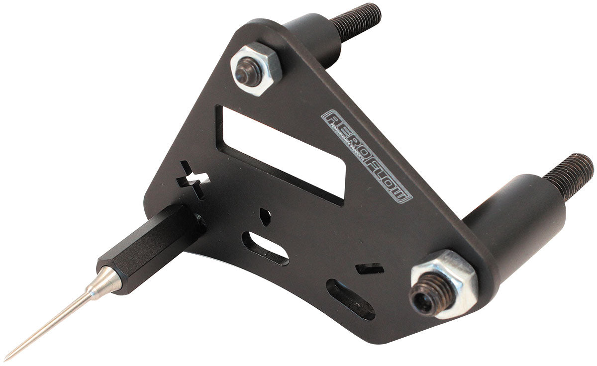 Billet LS2/3 Timing Pointer Suit 6.75" 7.5" Balancer Black AF64-2161BLK - Aeroflow
