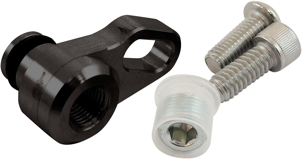 GM LS3 MAP Sensor Port Adapterremote 1/8" NPT Black OEM Manifold AF64-2193 - Aeroflow