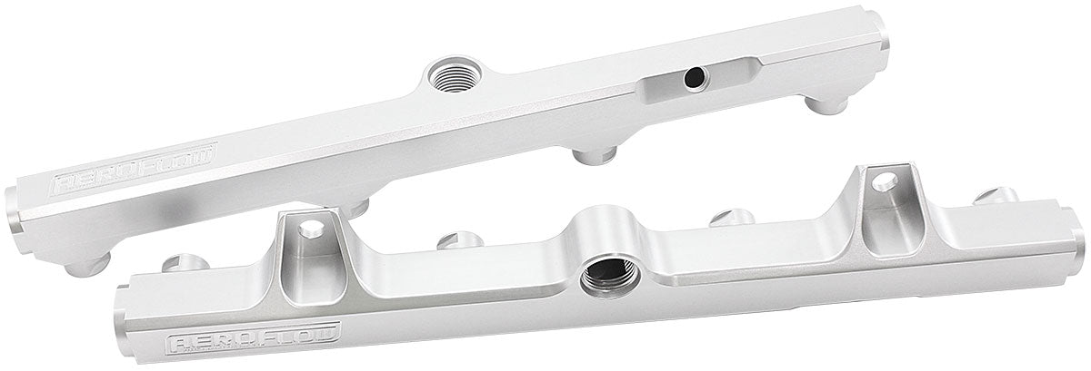 Fuel Rail Kit Ford Coyote V8 Silver Mustang Falcon Boss AF64-2214S - Aeroflow