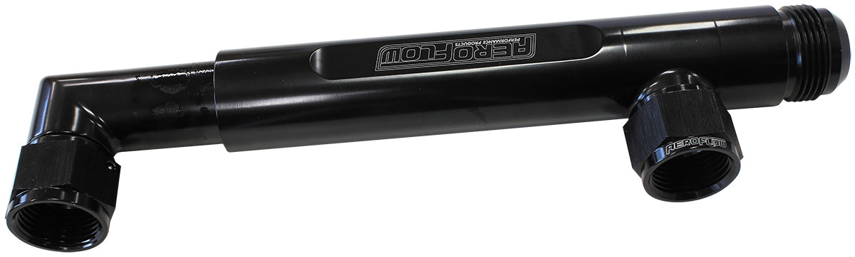Coolant Cross Over Log Adjustable Pipe Rail Single AF64-2242 - Aeroflow