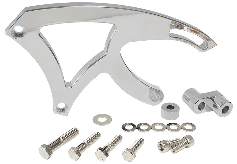 Billet Clev Power Steer Bracket Saginaw P/Steer Pumps AF64-4009 - Aeroflow