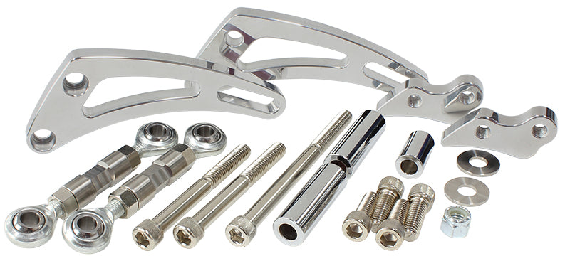 Billet Low Mount A/C Brack S/Bpassenger Side Low Suit S/B AF64-4012 - Aeroflow