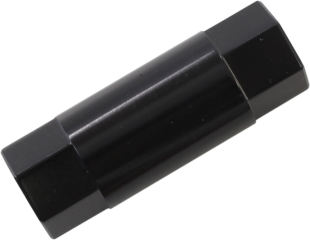 M6 Female Hex Spacer Black 1 Per Pack 40mm Length AF64-4385BLK - Aeroflow