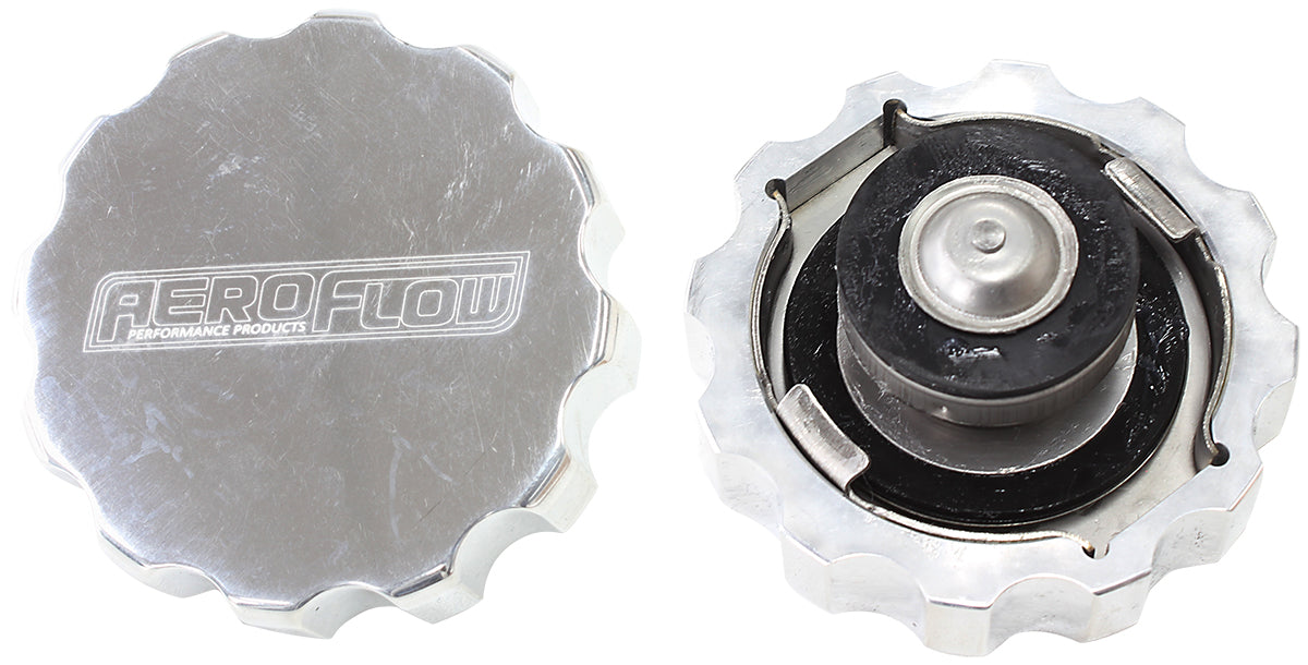 Billet Radiator Cap 32mm 1.44bCOMPLETE With Billet Cover AF64-5033P - Aeroflow