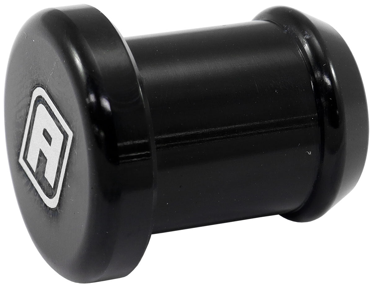 Block Off Plug 5/8" 16mm Black For Rubber Hose Heater Fuel AF64-5216BLK - Aeroflow