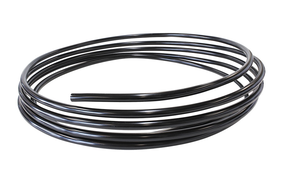 3/8" Alloy Hard Line (9.5mm) Black Anodised E85 25ft 7.5M AF66-3000BLK - Aeroflow