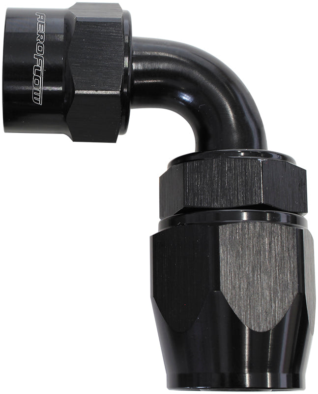 -8AN 90 Degree Kryptalon Lightweight Big Bore 1 Piece AF7023-08 - Aeroflow