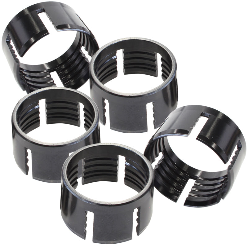 7000 Series Replacement Olives 5 Pieces Per Pack -8AN Black AF7029-08 - Aeroflow