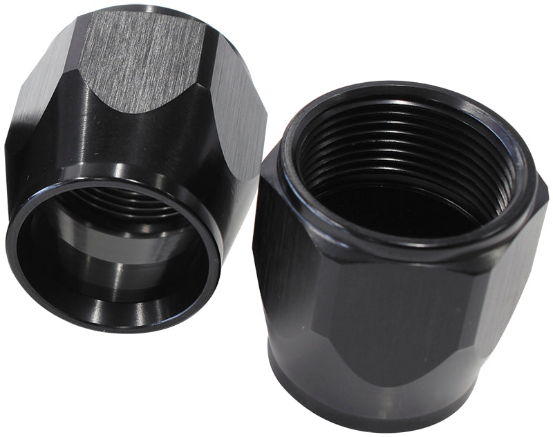 7000 Series Replacement Socket Nut Hard Anodised Black AF7030-12 - Aeroflow