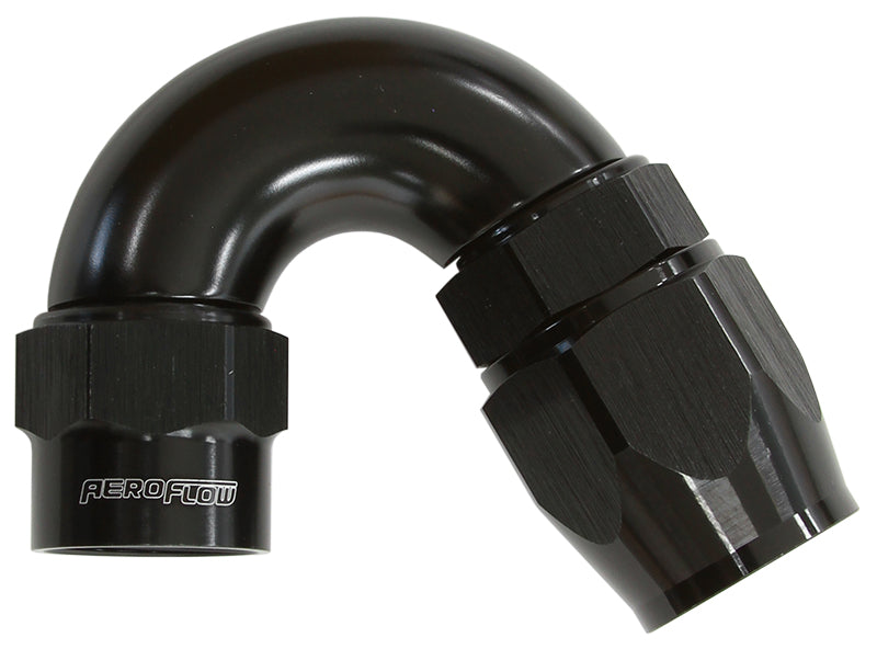 -10AN 150 Degree Kryptalon Full Flow Big Bore 1 Piece AF7055-10 - Aeroflow
