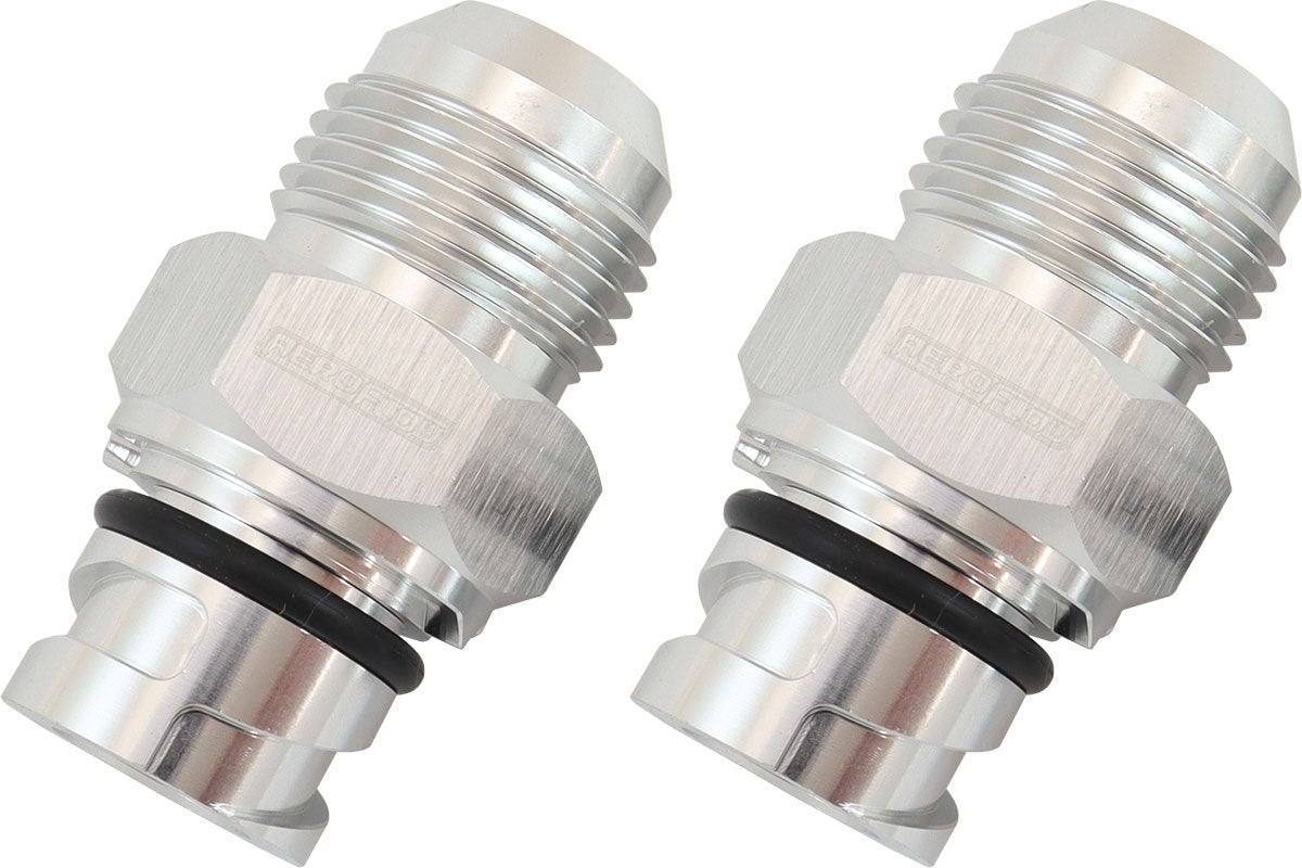 Screw In Cover Breather Adapter -10AN Suits Ford Coyote V8 AF708-10-09S - Aeroflow