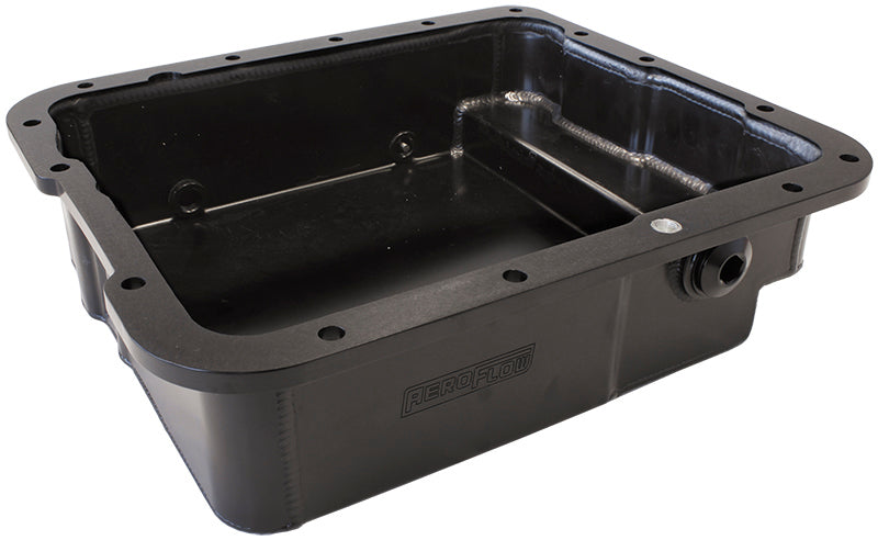 GM 4L60E & 4L60 Deep Trans Pan Black Commodore / Chev AF72-3007BLK - Aeroflow