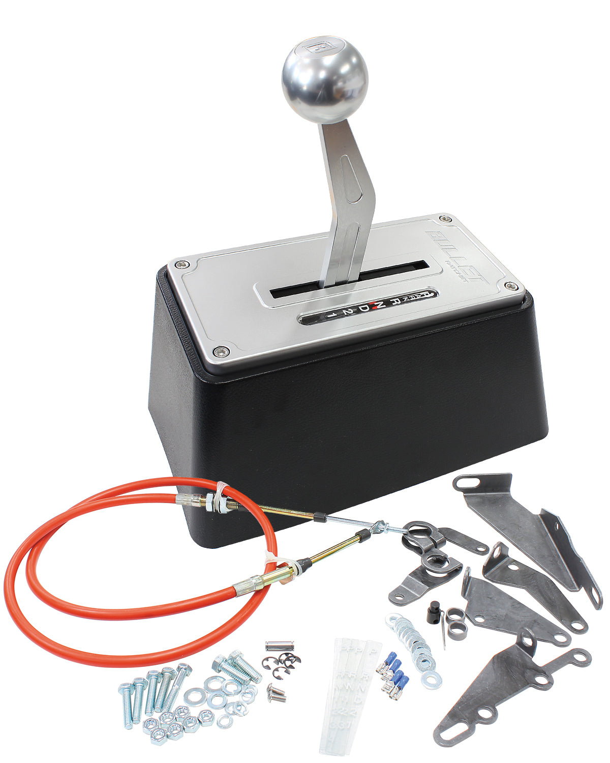 Bullet 3 & 4 Speed Shifter Ratchet Bang Shift Silver AF72-9000 - Aeroflow