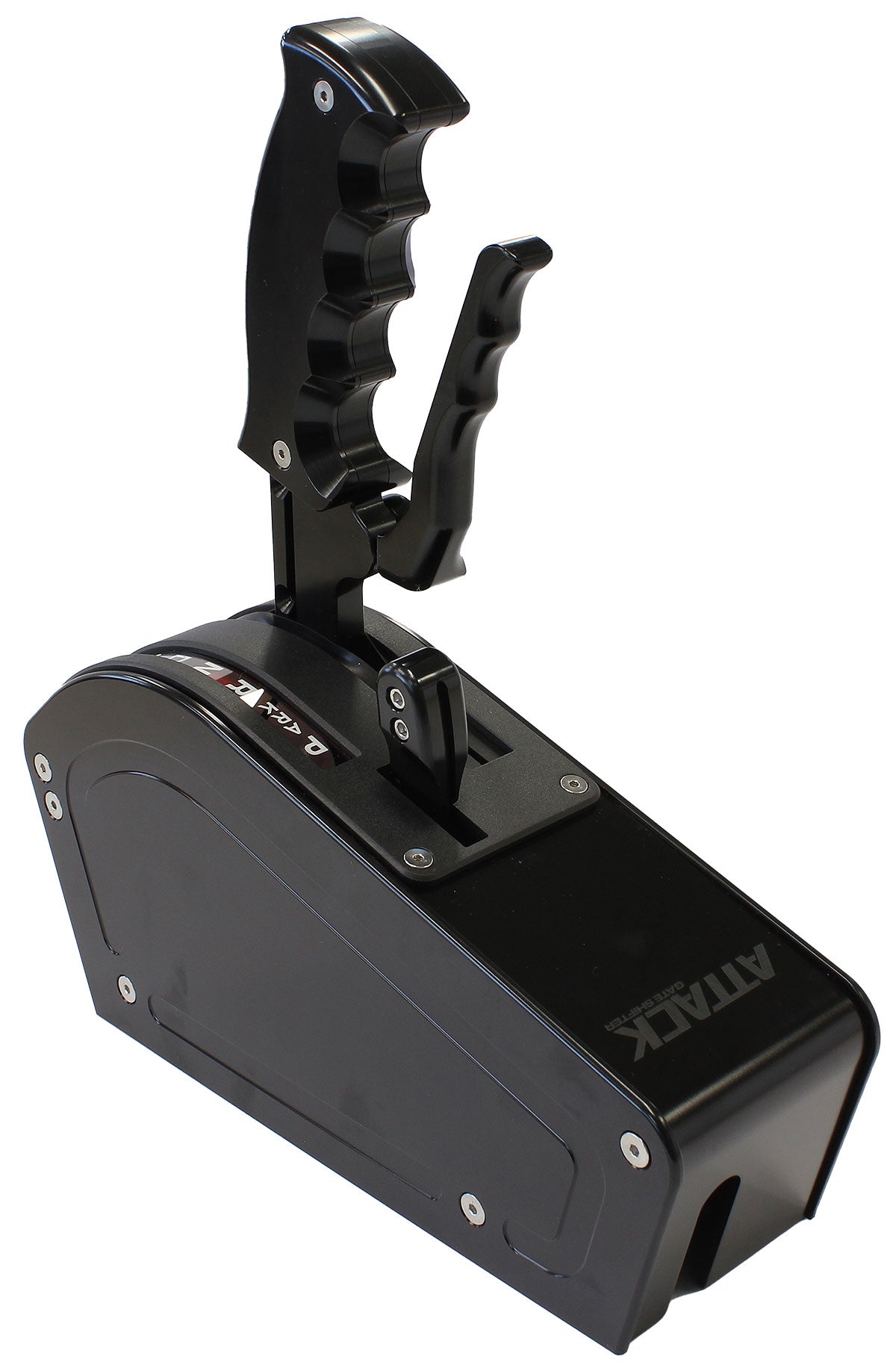 Attack 4 Speed Gate Shifter Forward Pattern Black Bang AF72-9023BLK - Aeroflow