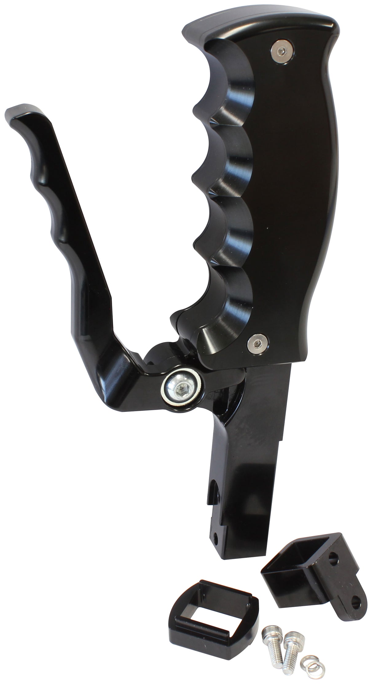 Mustang Attack OEM Billet Shifter Handle Ford Black AF72-9105BLK - Aeroflow