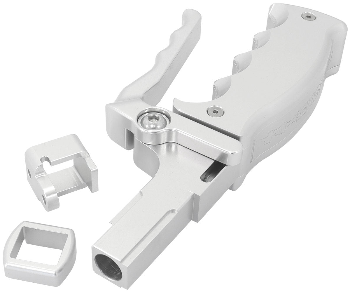 Mustang Attack OEM Billet Shifter Handle Ford Silver AF72-9105 - Aeroflow