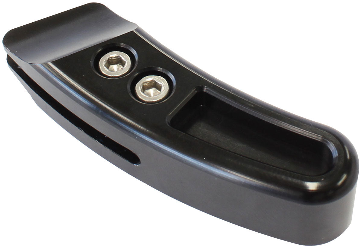 Black Reverse Extended Lock Out Cover Billet Nitro Pistol AF72-9921BLK - Aeroflow