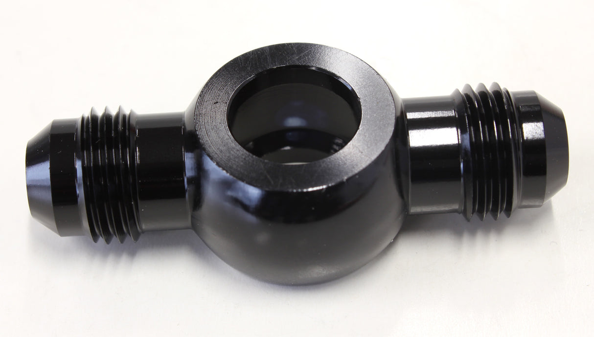 Banjo 1/2" To Dual -6AN AF721-06-06BLK - Aeroflow