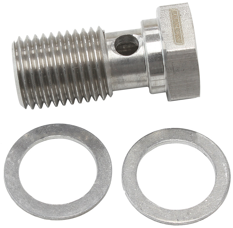 S/S Banjo Bolt M14 x1.5 Thread AF725-06SS - Aeroflow
