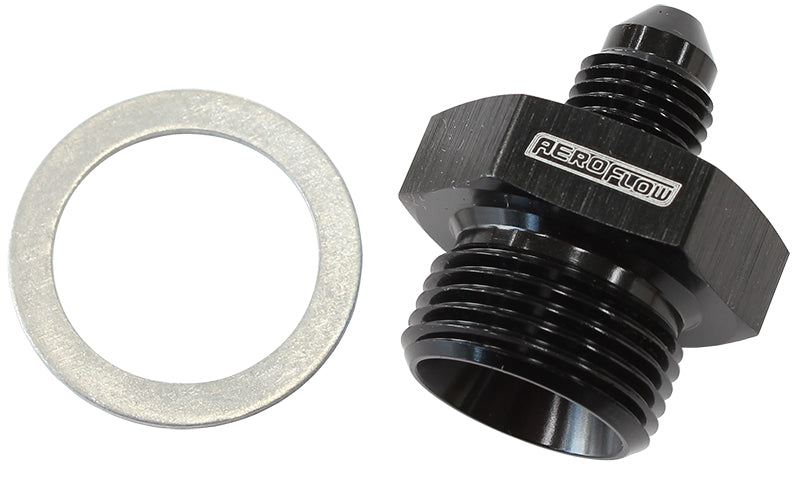 11/16"-20 Washer Seal To -3AN Suits Wilwood Master Cylinders AF740-03BLK - Aeroflow