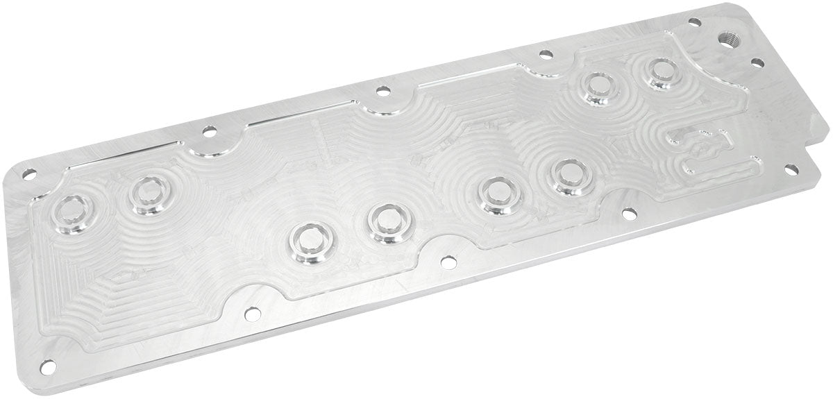 GM LS3 Billet Valley Plate Cover Raw LS Afm / Dod Delete AF77-5016 - Aeroflow