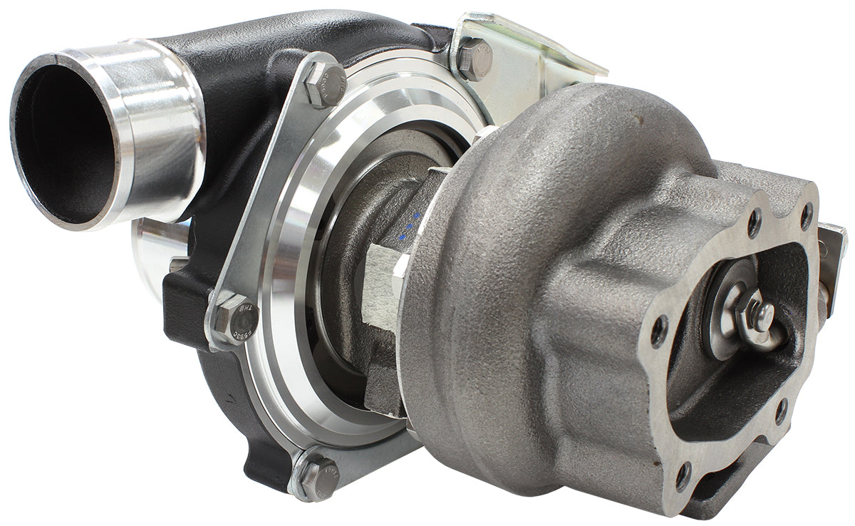 Boosted 5447.64 T28 Flange 5 Bolt Outlet GTX2871 Black AF8005-2005BLK - Aeroflow